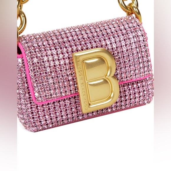 Brandon Blackwood Micro Nia Bag- Pink Crystal - Picture 2 of 6